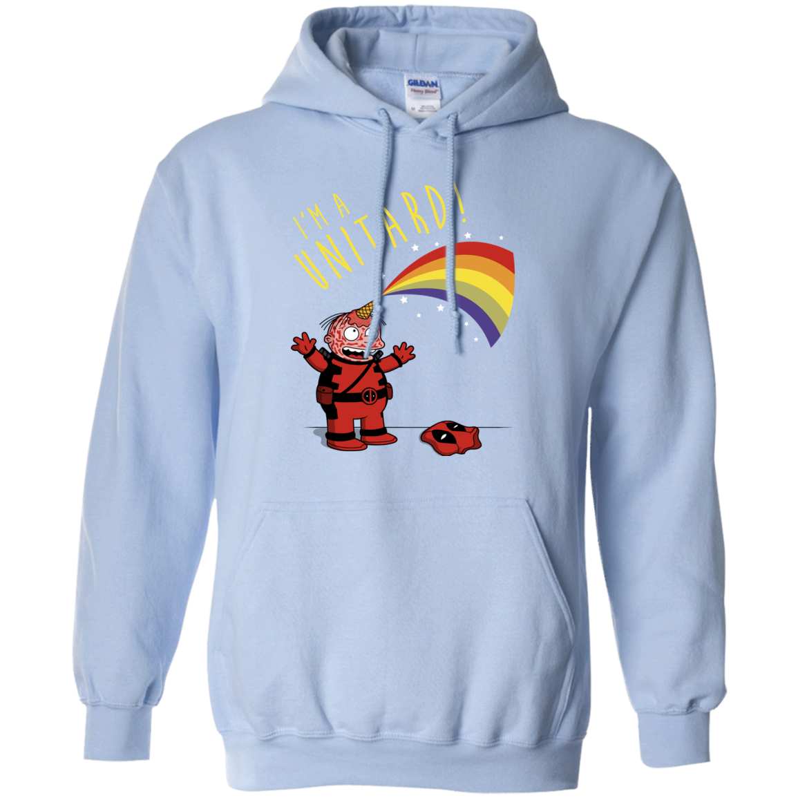 unitard-Raffiti Pullover Hoodie