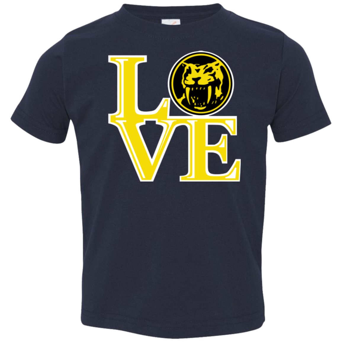 Yellow Ranger LOVE Toddler Premium T-Shirt