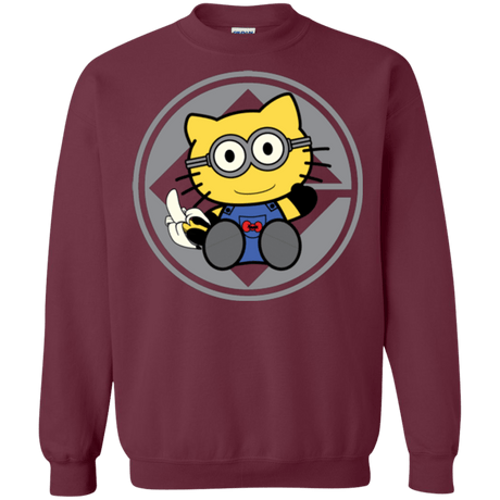 Sweatshirts Maroon / Small Hello Banana Crewneck Sweatshirt