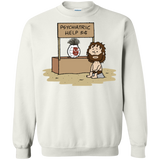 Volleyball Help Crewneck Sweatshirt