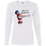 America Women's Long Sleeve T-Shirt