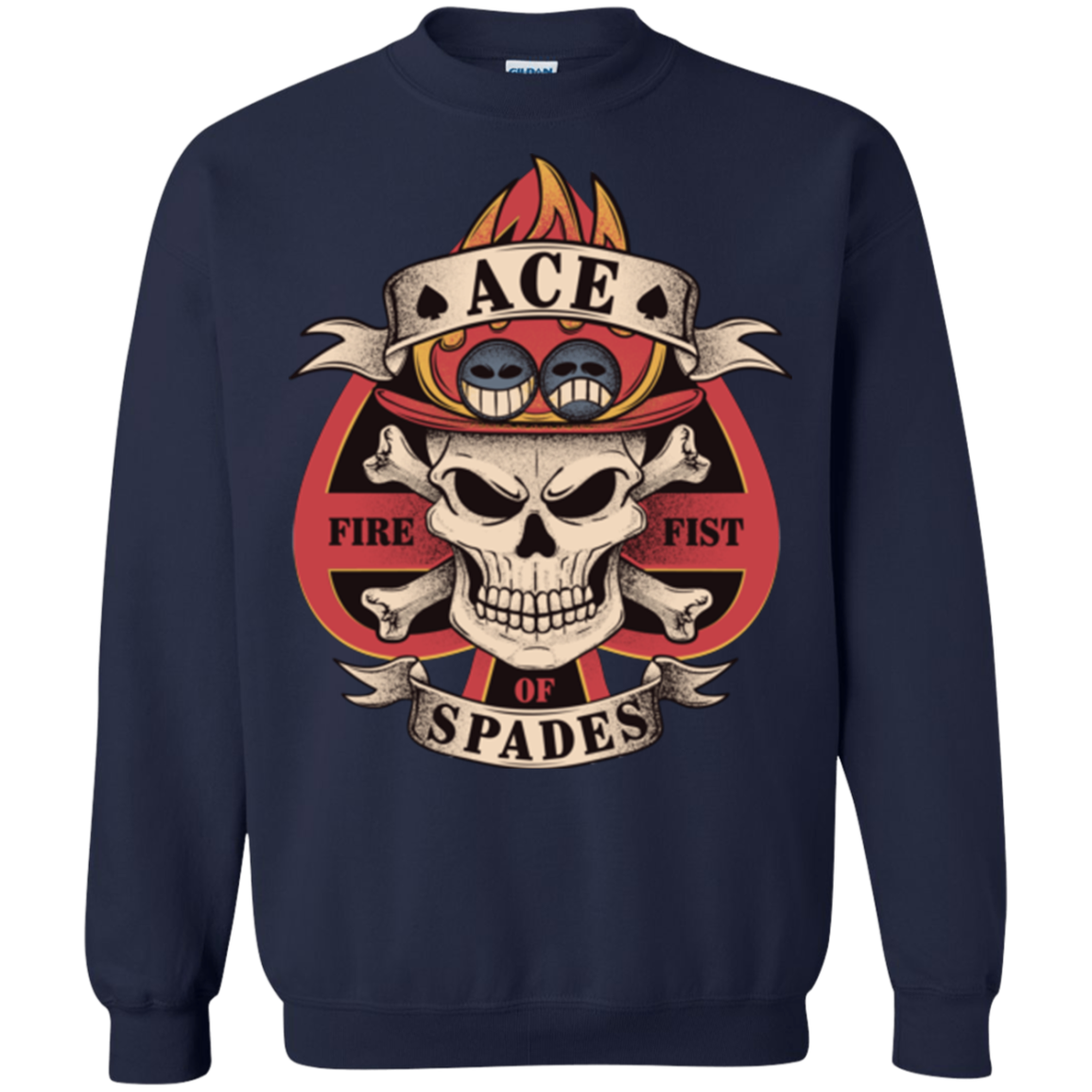 Ace of Spades Crewneck Sweatshirt