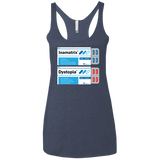 Red or Blue Women's Triblend Racerback Tank