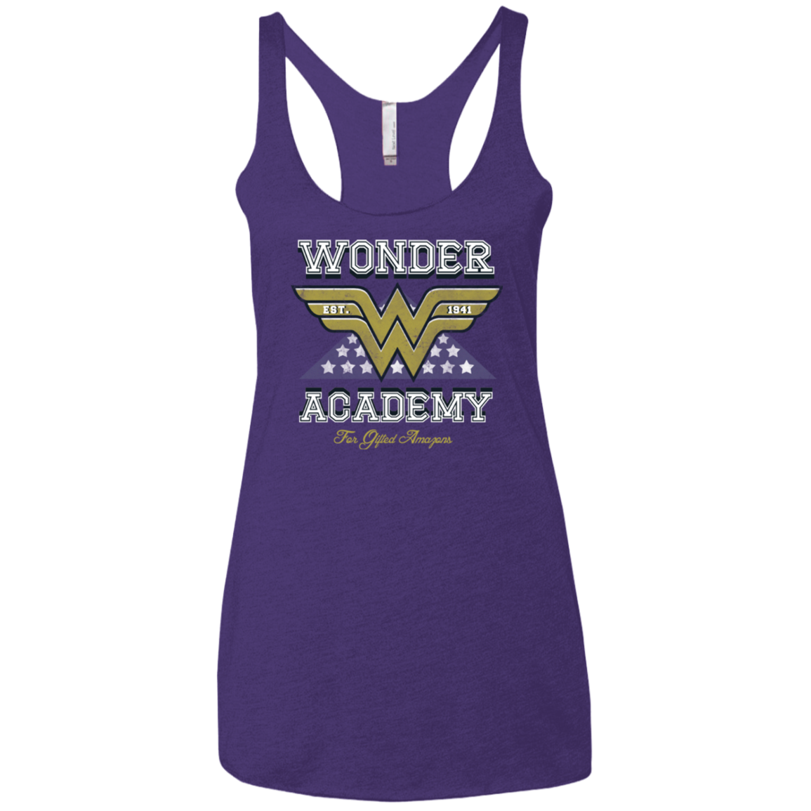 Wonder Academy Women's Triblend Racerback Tank