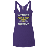 Wonder Academy Women's Triblend Racerback Tank