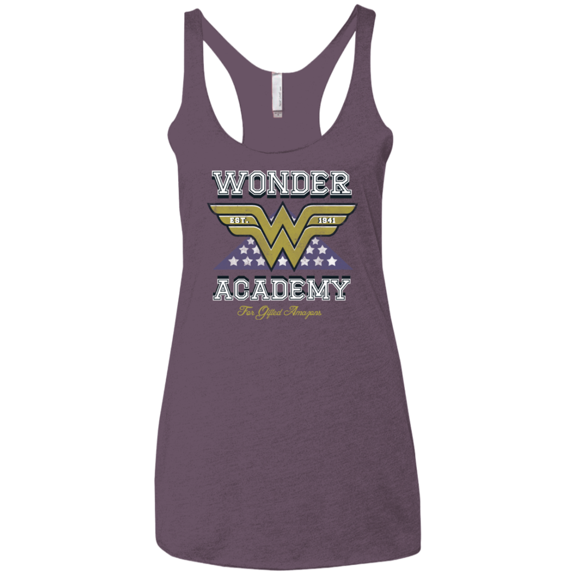 Wonder Academy Women's Triblend Racerback Tank