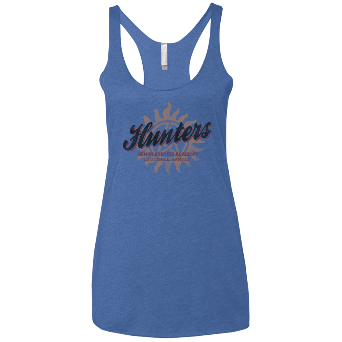 Hunters Academy Women's Triblend Racerback Tank