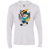 Yeahdventure Triblend Long Sleeve Hoodie Tee