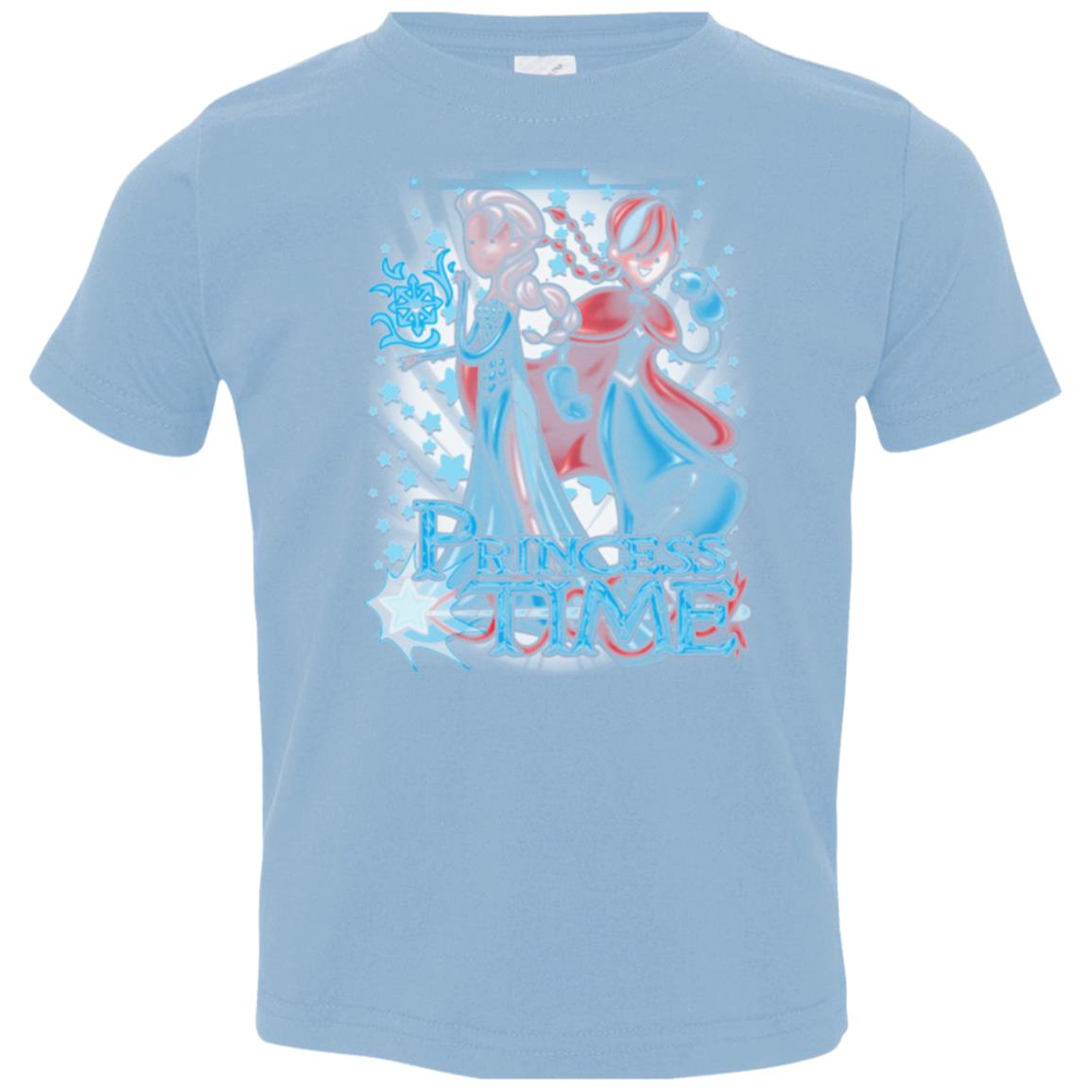 Princess Time Elsa Anna Toddler Premium T-Shirt