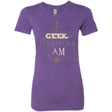 I GEEK (1) Women's Triblend T-Shirt