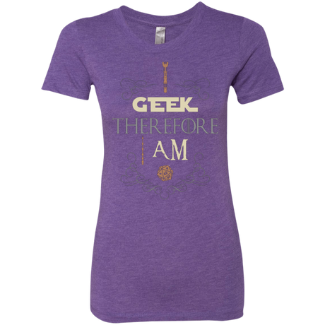 I GEEK (1) Women's Triblend T-Shirt