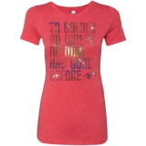 Where no Man has gone Before Women's Triblend T-Shirt