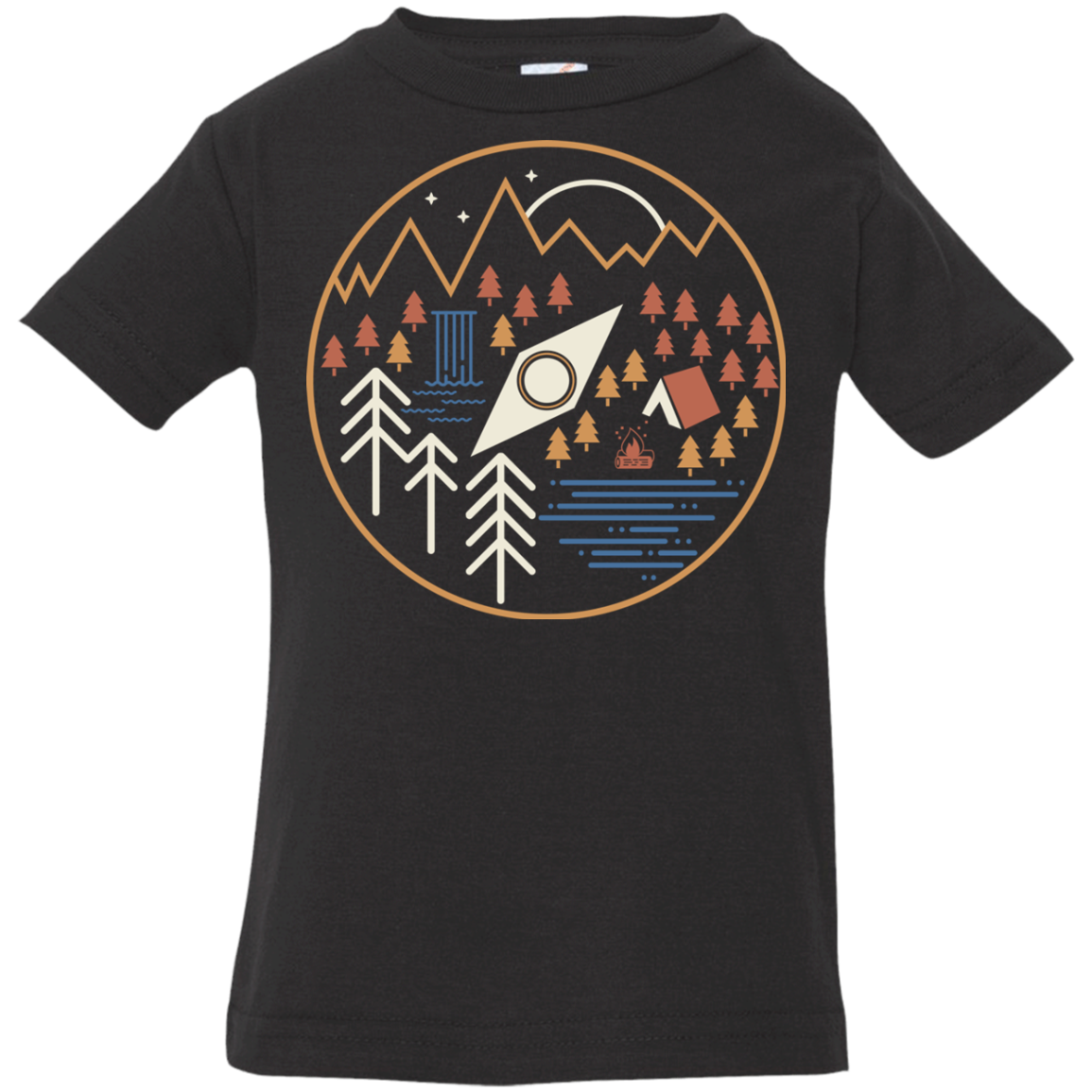 Discover Camping Infant Premium T-Shirt