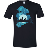 Lion Portrait Men's Semi-Fitted Softstyle