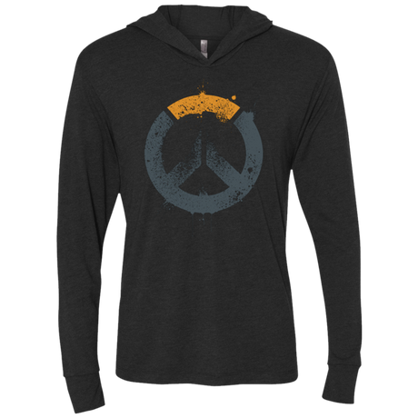 Overwatch Triblend Long Sleeve Hoodie Tee