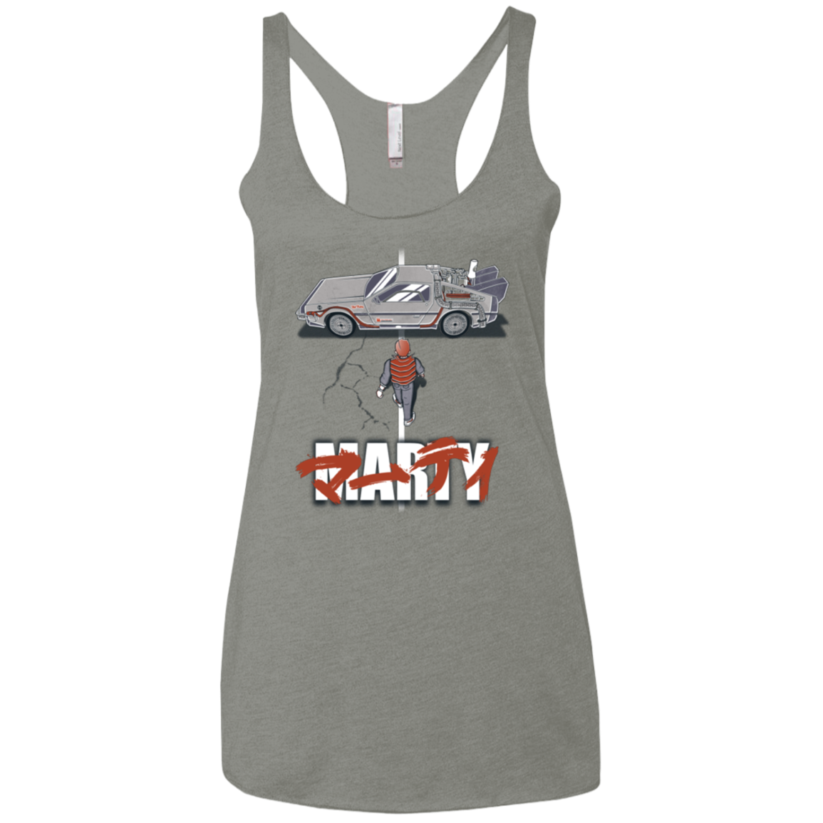 Marty 2015 Women's Triblend Racerback Tank