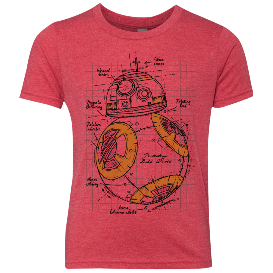 BB-8 Plan Youth Triblend T-Shirt