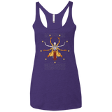 Vitruvian Omnic Women's Triblend Racerback Tank