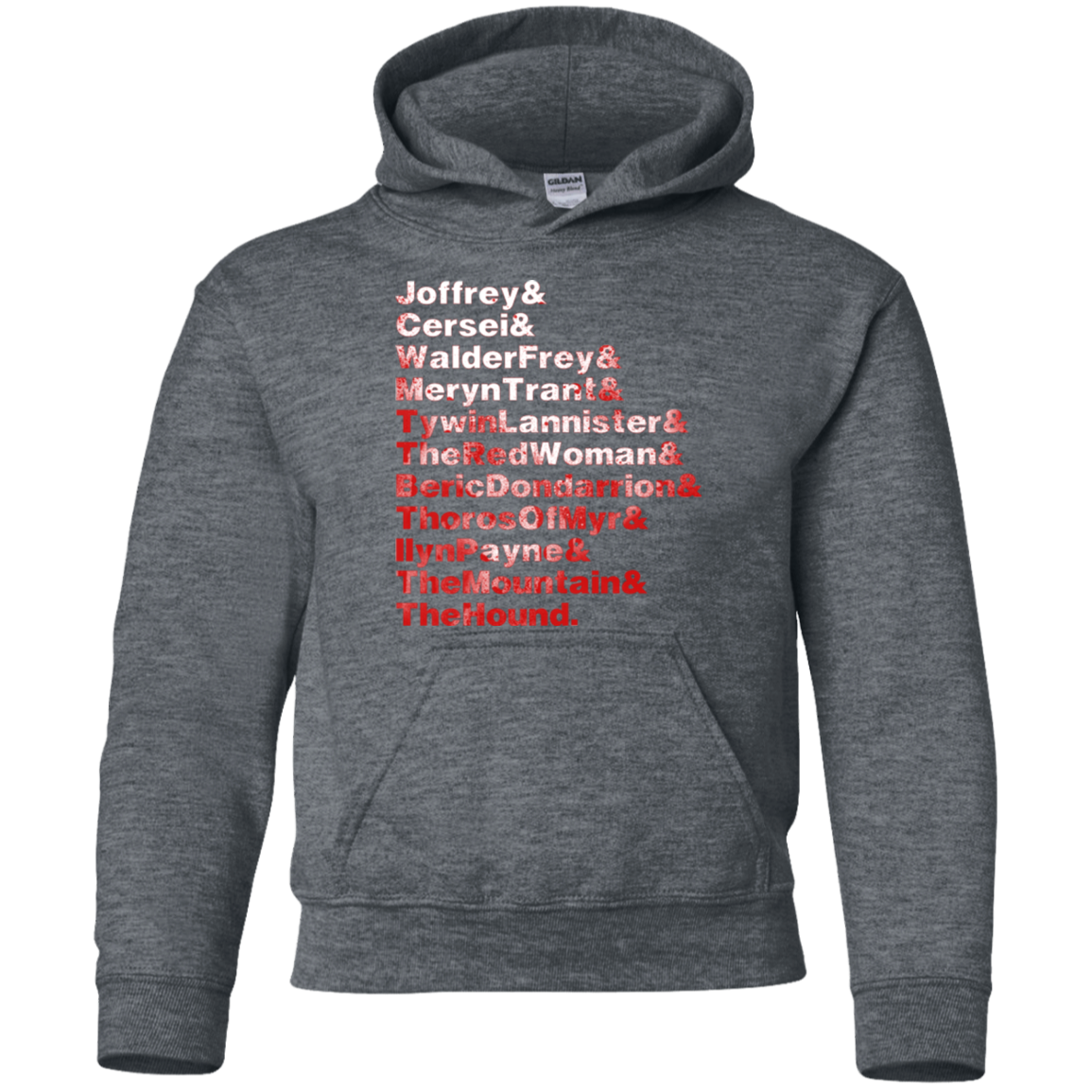 Aryas Kill List Youth Hoodie