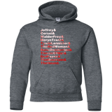 Aryas Kill List Youth Hoodie