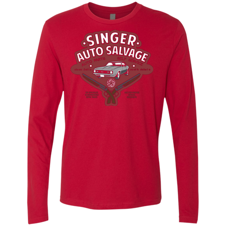 Singer Auto Salvage Men's Premium Long Sleeve