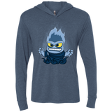 Villain Inside Triblend Long Sleeve Hoodie Tee