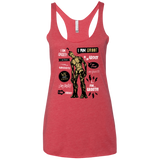 Groot Famous Quotes Women's Triblend Racerback Tank
