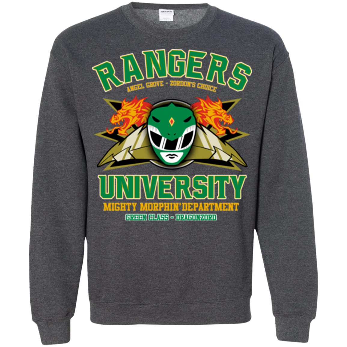 Rangers U Green Ranger Crewneck Sweatshirt