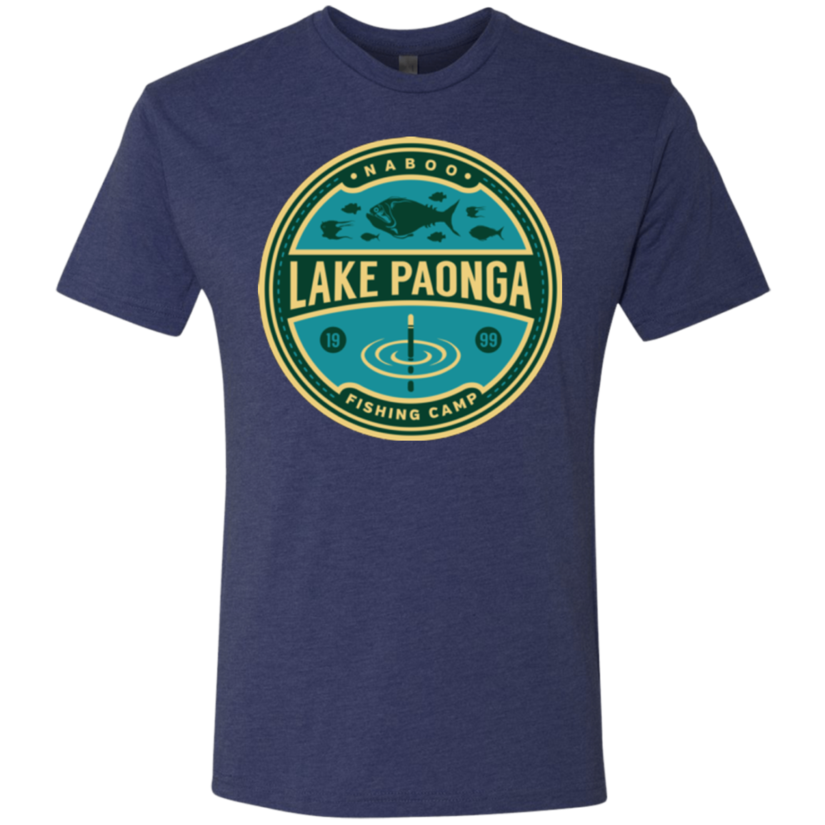 Lake Paonga Fishing Camp Men's Triblend T-Shirt