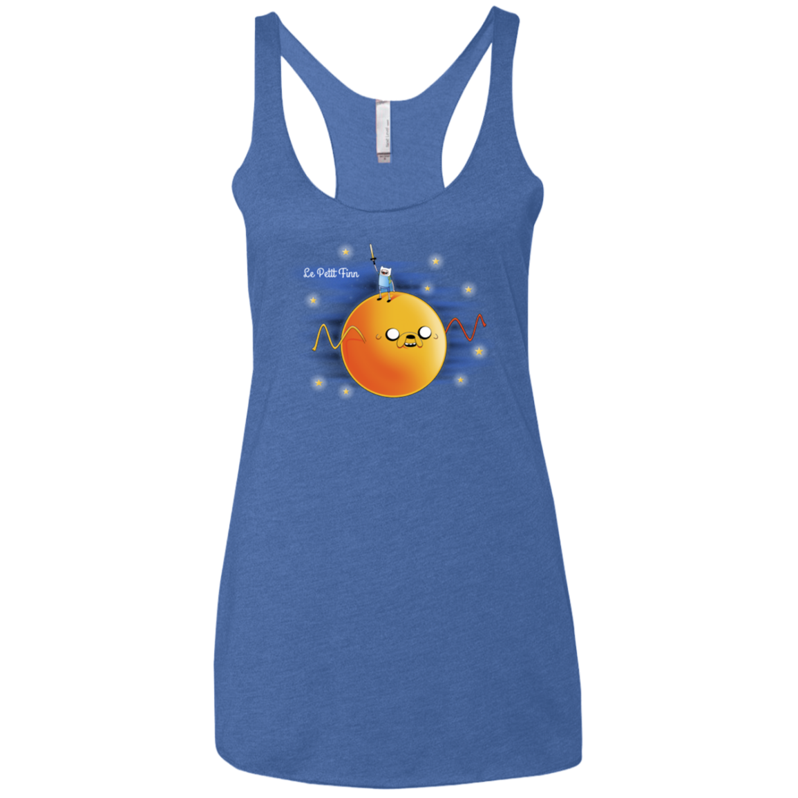 Le Petit Finn Women's Triblend Racerback Tank