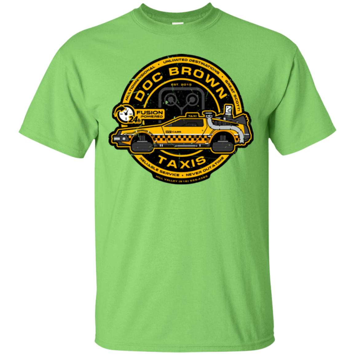 Doc Brown Taxis T-Shirt