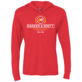 Parker & Brett Triblend Long Sleeve Hoodie Tee