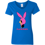 Playburger Women's V-Neck T-Shirt