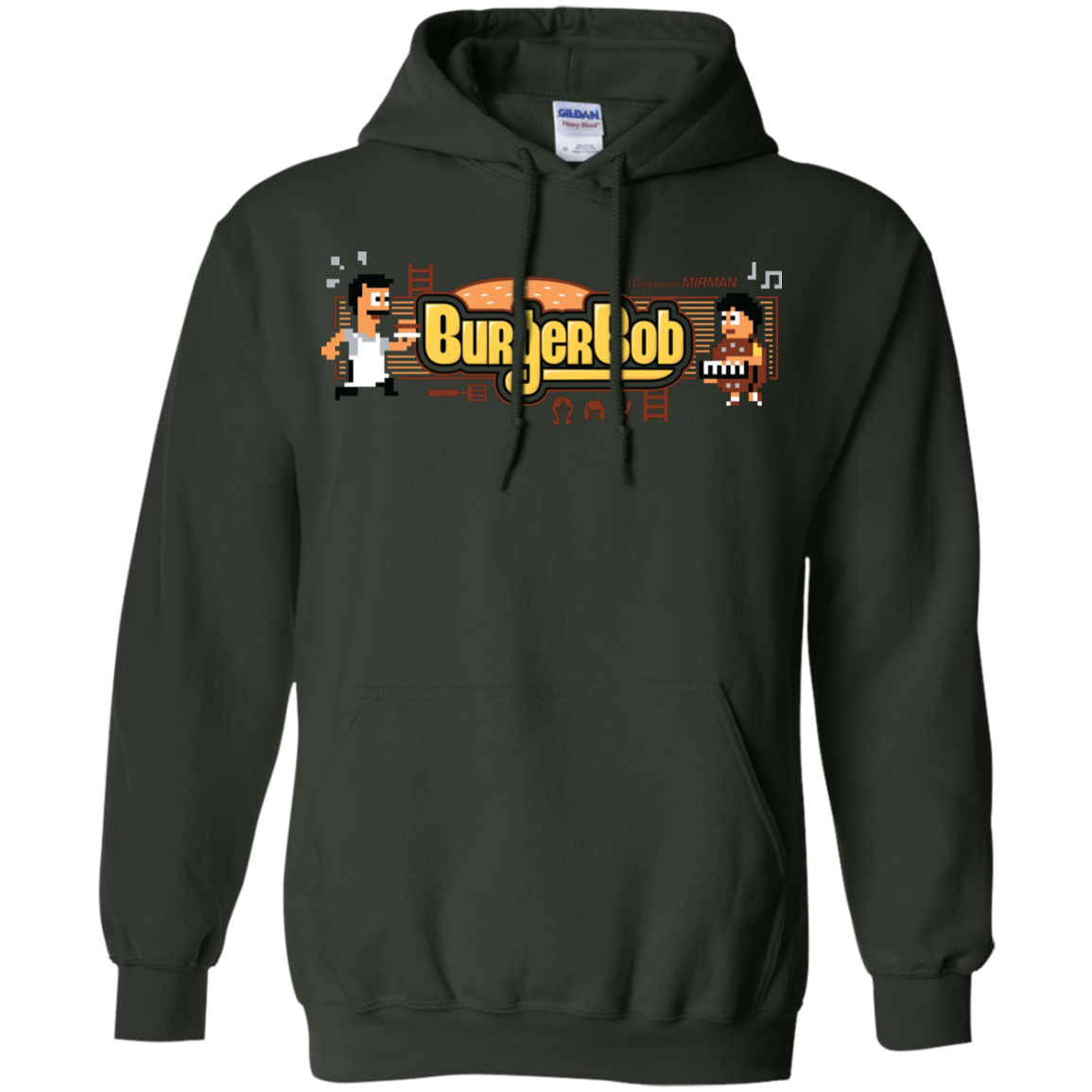 Burger Bob Pullover Hoodie