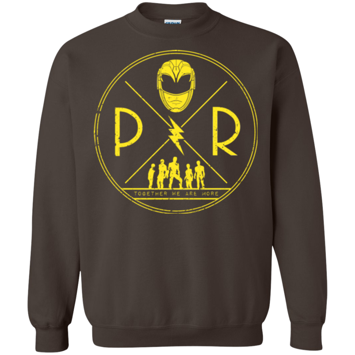 Yellow Power Crewneck Sweatshirt