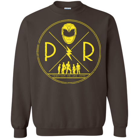 Yellow Power Crewneck Sweatshirt