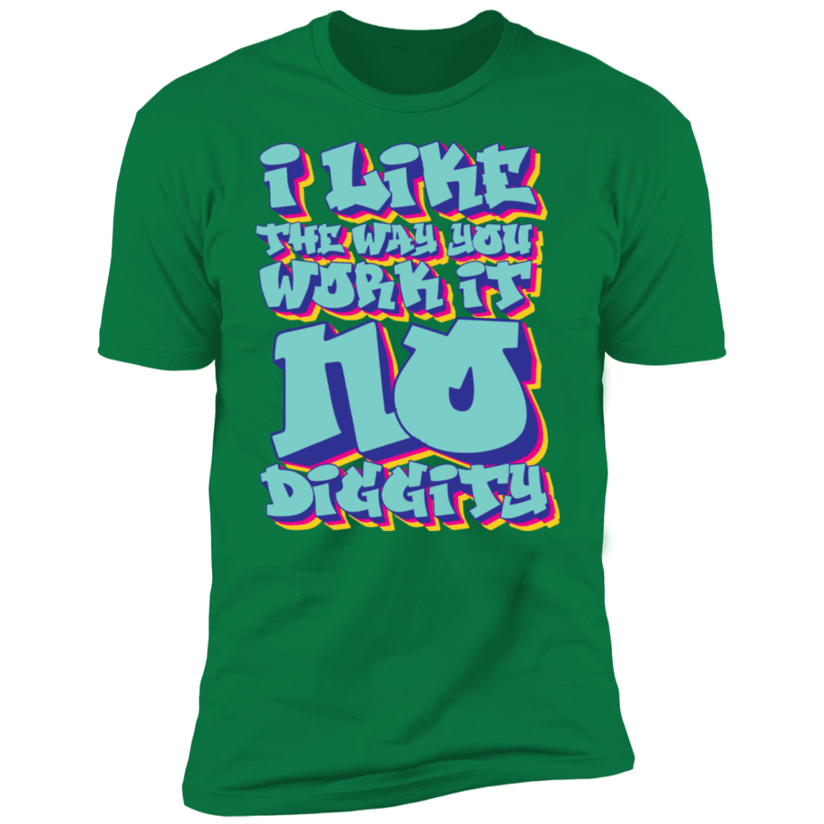 No Diggity Men's Premium T-Shirt