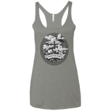 Vintage Mordor Tower Women's Triblend Racerback Tank