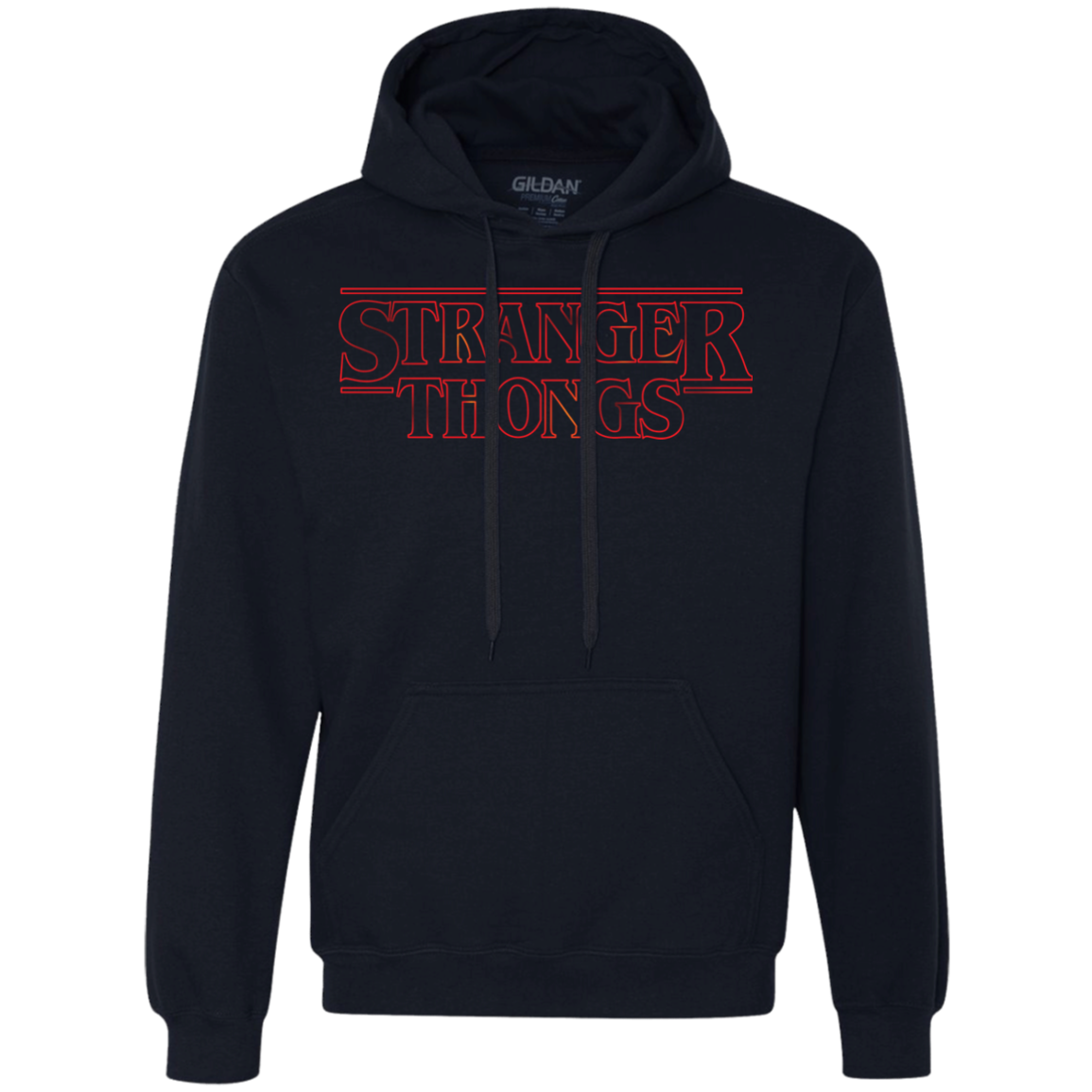 Stranger Thongs Premium Fleece Hoodie