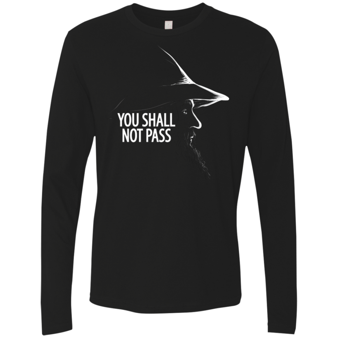 YOU SHALL NOT PASS (2) Men's Premium Long Sleeve