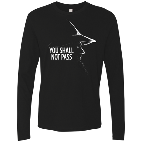 YOU SHALL NOT PASS (2) Men's Premium Long Sleeve