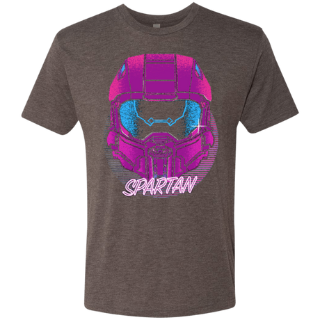 Spartan Helmet 80's Men's Triblend T-Shirt