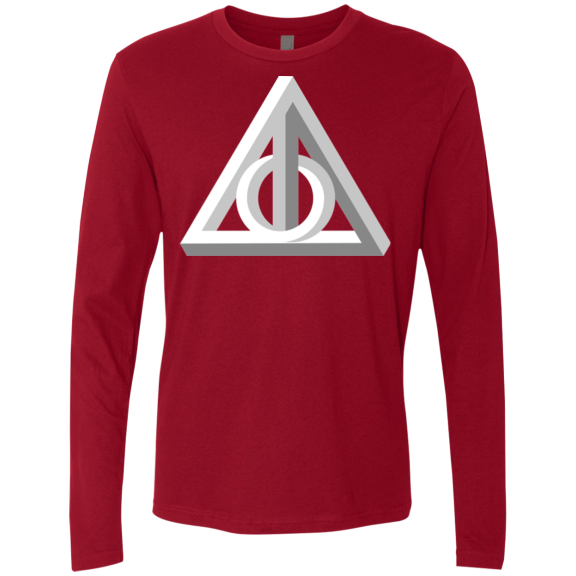 Deathly Impossible Hallows Men's Premium Long Sleeve