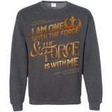 I Am One With The Force Crewneck Sweatshirt