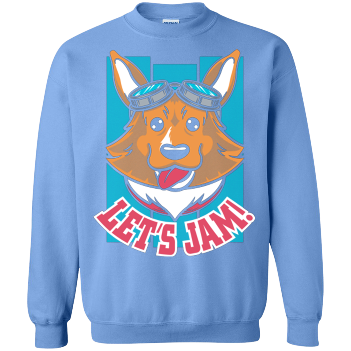 Lets Jam (2) Crewneck Sweatshirt