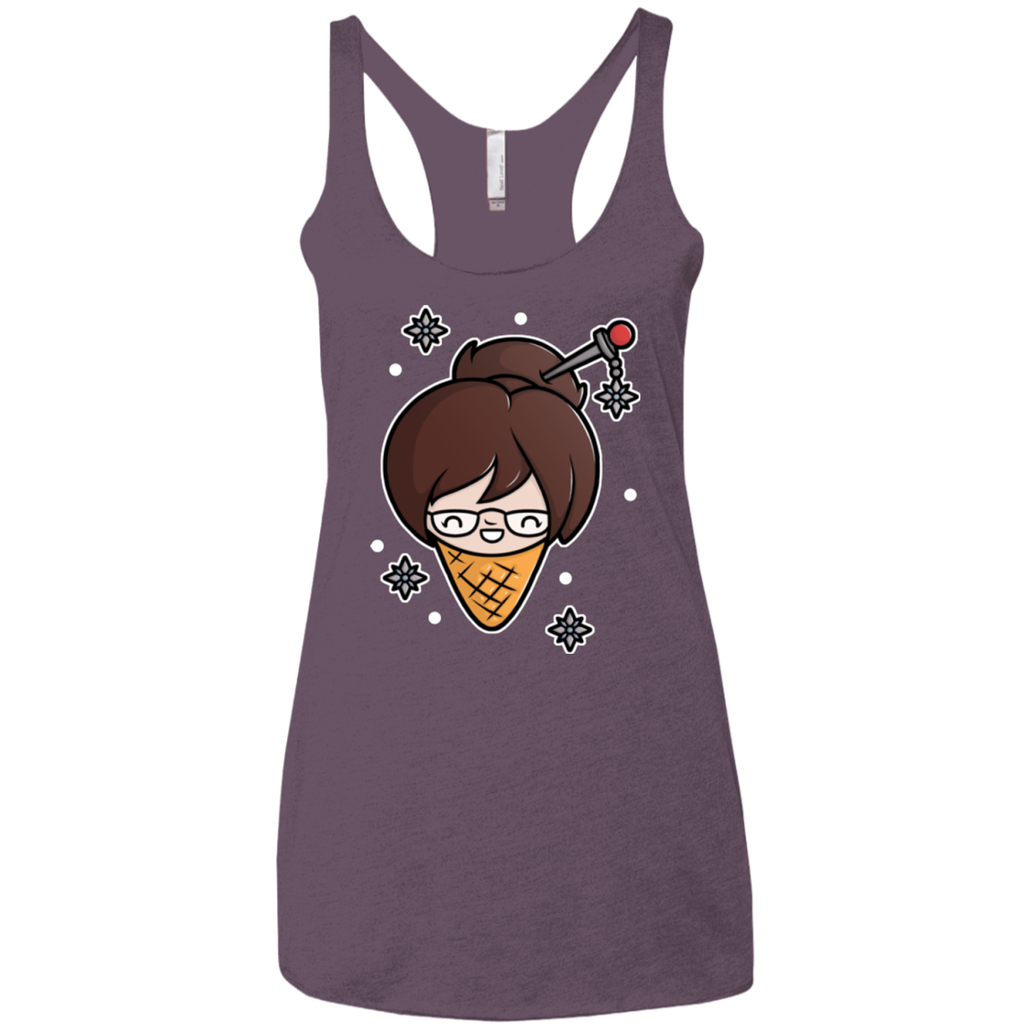 Mei Cone Women's Triblend Racerback Tank