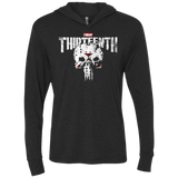 Punish The Campers Triblend Long Sleeve Hoodie Tee