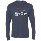 GHOST PARK Triblend Long Sleeve Hoodie Tee