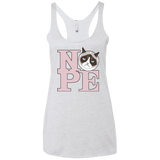 All You Need is NOPE Women's Triblend Racerback Tank