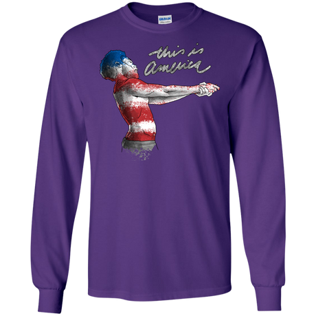 America Men's Long Sleeve T-Shirt